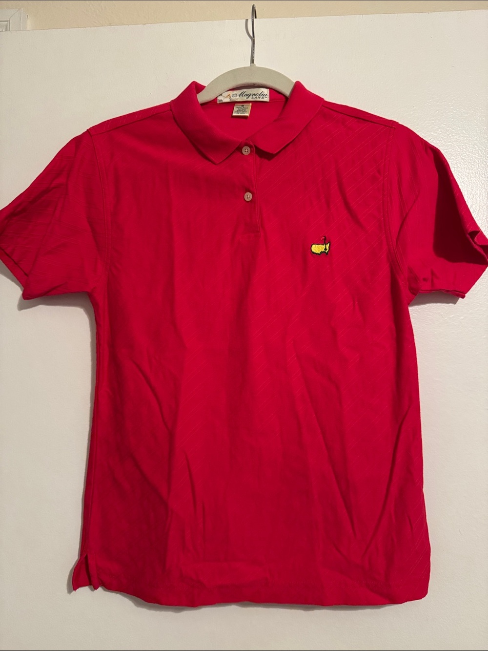 Magnolia Lane Women’s Master Polo Shirt with Yellow Logo